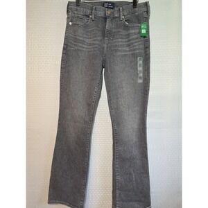 Gap Denim Baby Boot 10/30R Stretch Gray NWT Kicks Out At‎ The Calf